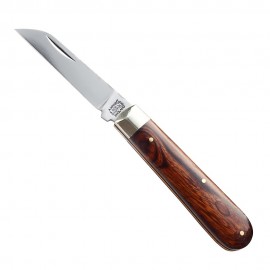 Lambfoot pattern Ironwood pocket knife